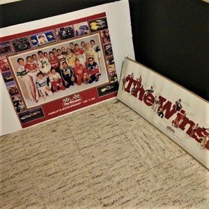 1987 1989 1991Charlotte Winston Cup posters
